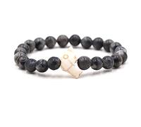 Bracelet de Perles de Taille parfaite-19 cm, Perles de Malachite pour Lui et elle-8mm, robinets ménagers Cadeaux à la Mode