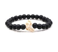 Bracelet de Perles de Taille parfaite-19 cm, Perles de Malachite pour Lui et elle-8mm, robinets ménagers Cadeaux à la Mode
