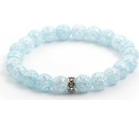 Bracelet de perles en cristal bleu clair MINK45/17
