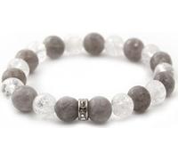 Bracelet de perles en jade et cristal MINK43/17.
