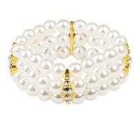 bracelet de perles femme - boland 64460 Blanc G