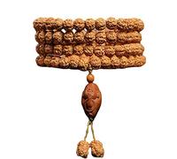 Bracelet de perles prière bouddhiste, bracelet, petit collier Rudraksha Mala 8 mm