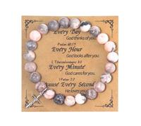 - Bracelet de première confirmation de remise de diplôme, bracelet d'anniversaire inspirant pour elle/maman/grand-mère/fille/petite-fille, sœur, bijou FgY771, 16-20cm, Pierre