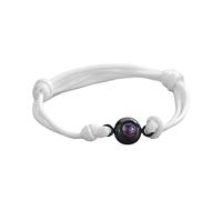 Bracelet de projection photo cercle personnalisé avec souvenir de couple, cadeau d'anniversaire, Saint-Valentin (F)