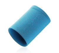 Bracelet de Protection Solaire rafraîchissant Absorbant la Sueur, Poignet Confortable en néoprène for Les activités Sportives et Fitness pour Les Sports d'été(Blue,M)