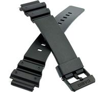 Bracelet de rechange authentique en caoutchouc noir pour montre Casio MRW-200H-1B2V MRW-200H