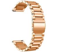 Bracelet de rechange compatible avec Garmin Vivoactive 4S venu 2s Smartwatch (or rose)