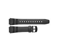 Bracelet de rechange en caoutchouc noir pour montre Casio W-S200 W-S210 W-S200H-1A W-S200H-1A W-S200H-1B W-S210H-1A 18 mm