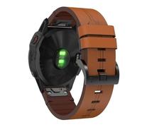 Bracelet de rechange en cuir compatible avec Garmin Epix Pro Gen 2 42 mm, QuickFit 20 mm - Accessoire de montre pour Garmin Epix Pro Gen 2 42 mm