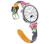 Bracelet de rechange en cuir compatible avec Garmin Venu 4 41 mm, bracelet de montre à dégagement rapide 18 mm pour Venu 3S/Venu 2S/Vivoactive 4S/Forerunner 265S 255S/Vivomove 3S, One Size, Simili
