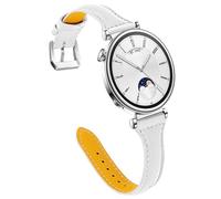 Bracelet de rechange en cuir compatible avec Garmin Venu 4 41 mm, bracelet de montre à dégagement rapide 18 mm pour Venu 3S/Venu 2S/Vivoactive 4S/Forerunner 265S 255S/Vivomove 3S, One Size, Simili
