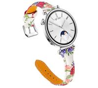 Bracelet de rechange en cuir compatible avec Garmin Venu 4 41 mm, bracelet de montre à dégagement rapide 18 mm pour Venu 3S/Venu 2S/Vivoactive 4S/Forerunner 265S 255S/Vivomove 3S, One Size, Simili