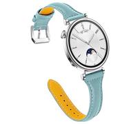 Bracelet de rechange en cuir compatible avec Garmin Venu 4 41 mm, bracelet de montre à dégagement rapide 18 mm pour Venu 3S/Venu 2S/Vivoactive 4S/Forerunner 265S 255S/Vivomove 3S, One Size, Simili
