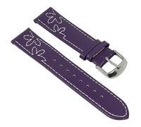 Bracelet de rechange en cuir Violet 20mm Pour s.Oliver SO-1996-LQ