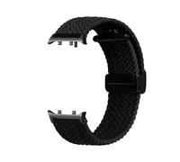 Bracelet de rechange en nylon tricoté respirant, compatible avec la montre for Huawei Watch D2(Black)