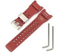 Bracelet de rechange en résine compatible avec Casio GWG-B1000 GWG-B1000-1AJF Master de la série G MUDMASTER Bracelet de montre pour homme, taille unique, résine, Pas de gemme