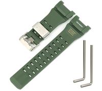Bracelet de rechange en résine compatible avec Casio GWG-B1000 GWG-B1000-1AJF Master de la série G MUDMASTER Bracelet de montre pour homme, taille unique, résine, Pas de gemme