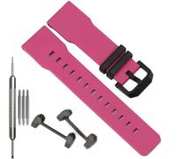 Bracelet de rechange en résine de 24 mm compatible avec Casio GA-2300-1AER GA-2300-4AER GA-2300-7AER Bracelet en caoutchouc pour homme et femme, taille unique, Résine, Pas de gemme