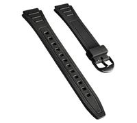 Bracelet de rechange en résine de style original pour Casio W-800H, largeur 18 mm, compatible avec les montres numériques, noir, silicone, sans pierre précieuse