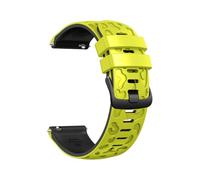 Bracelet de rechange en silicone 22 mm Pour Huawei Watch GT4 GT5 Pro 46 mm GT3 GT2 Ultimate Accessoires(Green Black,For GT5 46mm)