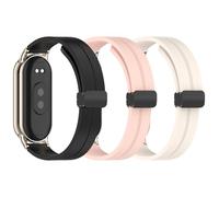 Bracelet de rechange en silicone compatible avec Fossil Carlie Mini - Accessoire de montre connectée Fossil Raquel, Mittelgroße, Silicone, Pas de gemme