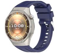 Bracelet de rechange en silicone compatible avec Huawei Watch GT 6 Pro, bracelet souple réglable pour un usage quotidien et des activités de fitness, One Size, Silicone, Pas de pierre précieuse