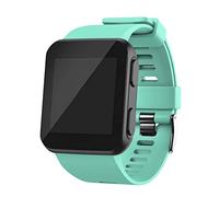 Bracelet de rechange en silicone compatible avec les montres de course Garmin Forerunner 35/Forerunner 30 GPS, Silicone