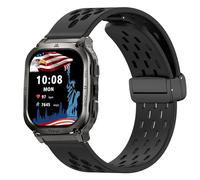 Bracelet de rechange en silicone compatible avec montre intelligente AMAZTIM, Lamshaw 22 mm, avec papillon magnétique, compatible avec Amaztim, KOSPET M2, M3, M3 Ultra, C20 Pro, T2, T3, T3 Ultra