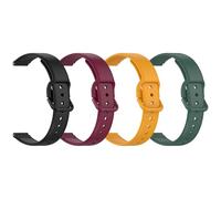 Bracelet de rechange en silicone de 12 mm compatible avec Fossil Carlie/Carlie Mini/Raquel 23 mm, Mittelgroße, Silicone, Pas de gemme