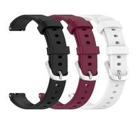 Bracelet de rechange en silicone de 12 mm compatible avec Fossil Carlie Mini, accessoire de montre connectée Fossil Raquel, Mittelgroße, Silicone, Pas de gemme