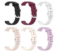 Bracelet de rechange en silicone de 12 mm compatible avec Fossil Carlie Mini, accessoire de montre connectée Fossil Raquel, Mittelgroße, Silicone, Pas de gemme