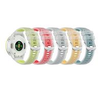 Bracelet de rechange en silicone pour Garmin Forerunner 570 42 mm/55/165/245/645 Music, vivoactive 6/vivoactive 5/vivoactive 3/vivomove 3 20 mm pour Garmin Venu SQ/Venu SQ 2/Venu 2 Plus, Mittelgroße
