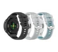 Bracelet de rechange en silicone pour Garmin Forerunner 570 42 mm/55/165/245/645 Music, vivoactive 6/vivoactive 5/vivoactive 3/vivomove 3 20 mm pour Garmin Venu SQ/Venu SQ 2/Venu 2 Plus, Mittelgroße