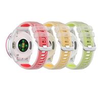 Bracelet de rechange en silicone pour Garmin Forerunner 570 42 mm/55/165/245/645 Music, vivoactive 6/vivoactive 5/vivoactive 3/vivomove 3 20 mm pour Garmin Venu SQ/Venu SQ 2/Venu 2 Plus, Mittelgroße