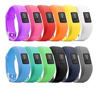 Bracelet de rechange en silicone pour Garmin Vivofit Jr/Jr 2/3 avec boucle en métal (sans tracker)
