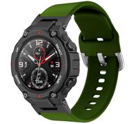 Bracelet de rechange en silicone pour montre intelligente Amazfit T-Rex A1918 Amazfit T-Rex Pro (vert arme)