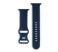 Hama Bracelet de montre intelligente Apple Watch 38/40/41 mm (pour montre, silicone, bracelet, poignet, interchangeable) bleu