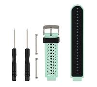 Bracelet de rechange HONECUMI pour montre connectée Garmin Forerunner 230 / 235 / 620 / 630 / 735XT - Taille unique - Avec accessoires, Aqua/Black