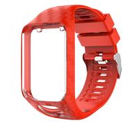 Bracelet de rechange pour appareils TomTom, en silicone résistant à la chaleur, ergonomique et durable, conçu pour un confort optimal.