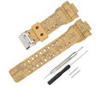 Bracelet de rechange pour Casio GLS-8900/GW-8900/GA-110/GA-100C/GA-120/GD-110/GLS-100, 16 mm, Silicone