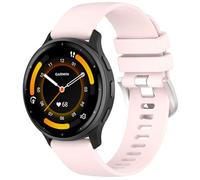 Bracelet de rechange pour Garmin Venu 4 41 mm/Venu 3S/Venu 2S/Vivoactive 4S/Vivomove 3S, 18 mm en silicone souple pour Garmin Forerunner 265S/255S/255S Music, Mittelgroße, Silicone, Pas de gemme