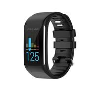 Bracelet de remplacement en silicone pour Polar A360 A370 Black