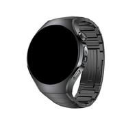 Bracelet de remplacement en titane Pour Huawei Watch 5 42mm 46MM sans espaces bande métallique spécialisée(For Watch 5 42-Black)