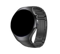 Bracelet de remplacement en titane Pour Huawei Watch 5 42mm 46MM sans espaces bande métallique spécialisée(For Watch 5 46-Black)