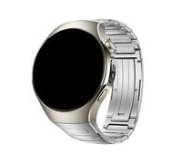 Bracelet de remplacement en titane Pour Huawei Watch 5 42mm 46MM sans espaces bande métallique spécialisée(For Watch 5 46-Silver)