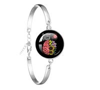 Bracelet de sensibilisation à la santé mentale psychologie psychiatrie thérapeute, 20, Nylon