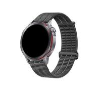 Bracelet de sport en Nylon respirant 22mm Pour Huawei Watch 5 4 GT6/GT5 Pro 46mm GT Runner2 Ultimate 2 Bracelet remplaçable(Dark Gray,For GT Runner2)