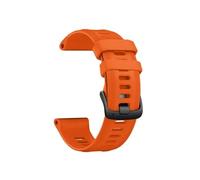 Bracelet de sport en silicone bicolore, adapté à for Garmin Forerunner 965 955 solaire 945 935 745, Bracelet de remplacement de 22mm(Orange,For Forerunner 945)