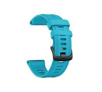 Bracelet de sport en silicone bicolore, adapté à for Garmin Forerunner 965 955 solaire 945 935 745, Bracelet de remplacement de 22mm(Blue,For Forerunner 955)