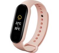 Bracelet de sport intelligent M6, écran couleur TFT 0,96 pouce | BT4.0 | IP67 étanche | surveillance de la santé | plusieurs modes de sport, rose